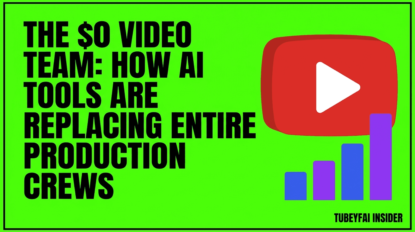 The $0 Video Team: How AI Tools Are Replacing Entire Production Crews