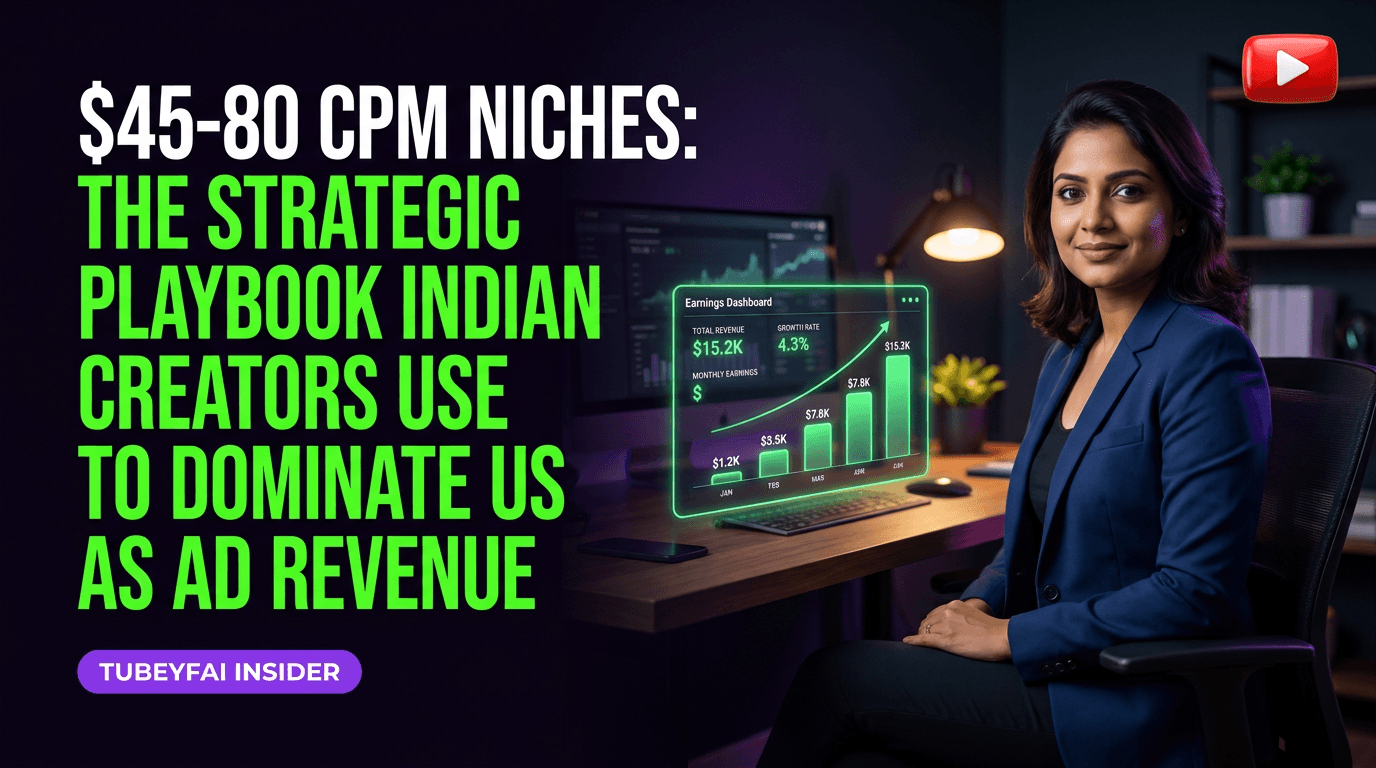 $45-80 CPM Niches: the Strategic Playbook Indian Creators Use to Dominate US Ad Revenue