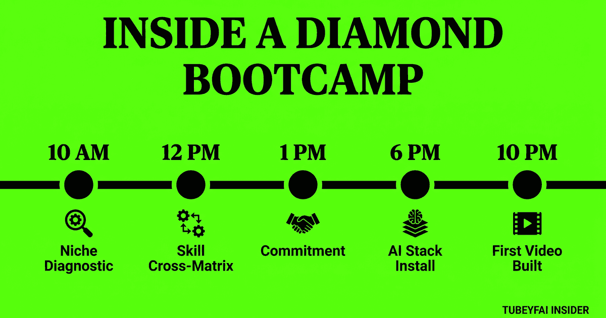 Inside a Tubeyfai Diamond Bootcamp: The 8-Hour Saturday That Silver Members Never Forget